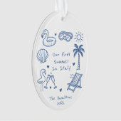 Vacances d'été personnalisées à la main (devant)