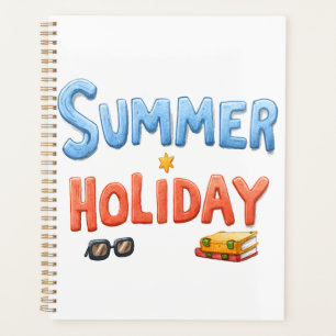 Vacances d'été - Vacances d'été Texte avec vacance