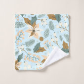 Vacances d'hiver à Poinsettia (Gant de toilette)