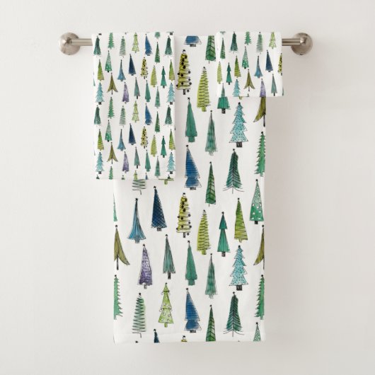 Vacances d'hiver Arbres À feuillage persistant (En situation)