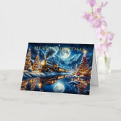 Vacances d'hiver Express peinture de train (Orchidée)