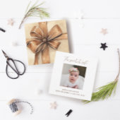 Vacances d'hiver Faire-part de naissance bébé