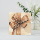 Vacances d'hiver Faire-part de naissance bébé (Debout devant)