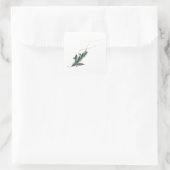 Vacances d'hiver initiales autocollant lettre F (Sac)