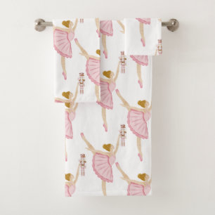 Vacances d'hiver rose enfants ballerine