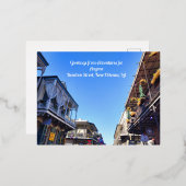 Vacances En Aluminium AFA Salutations de Bourbon St. carte postale (Recto/Verso)