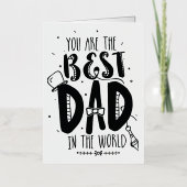 Vacances En Aluminium Conception de carte fête des pères (Recto)