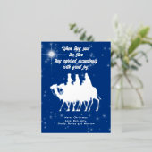 Vacances En Aluminium Écriture de Noël Etoile de Noël Carte postale (Debout devant)