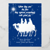 Vacances En Aluminium Écriture de Noël Etoile de Noël Carte postale (Recto)