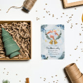 Vacances en aquarelle chaude invitation à la fête 