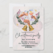 Vacances en aquarelle chaude invitation à la fête  (Devant)