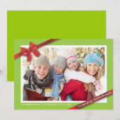 Vacances en famille :: Carte photo de vacances (Devant / Derrière)