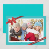 Vacances en famille :: Carte photo de vacances (Devant / Derrière)
