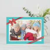 Vacances en famille :: Carte photo de vacances (Debout devant)