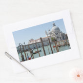 Vacances en Venise paysage autocollant rectangulai (Enveloppe)