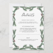 Vacances Faire-part de mariage de Noël