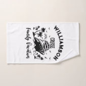 Vacances familiales personnalisées (Serviette à main)