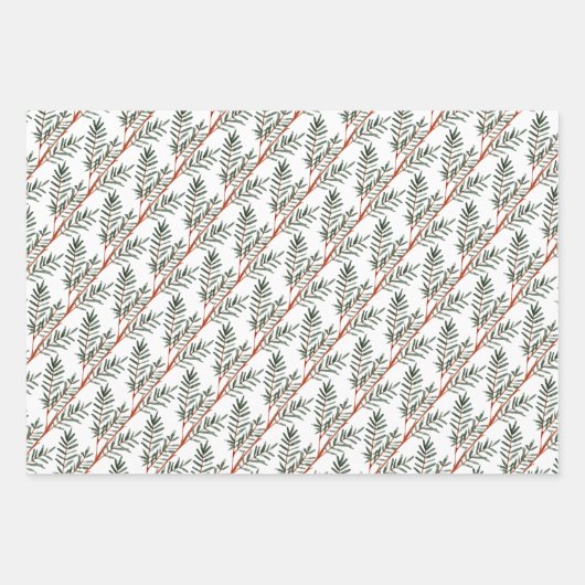 Vacances Feuilles Berry et verdure (Devant 2)