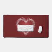 Vacances Flocon de neige Stars Design Coeur Noël (Clavier et souris)