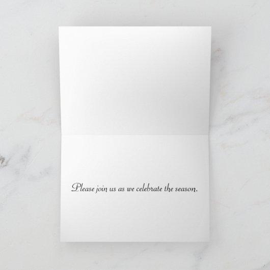 Vacances Invitation Gold (Intérieur)