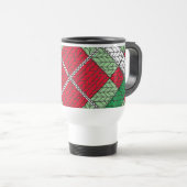 VACANCES JACQUARD KNIT Travel Mug (Devant droit)