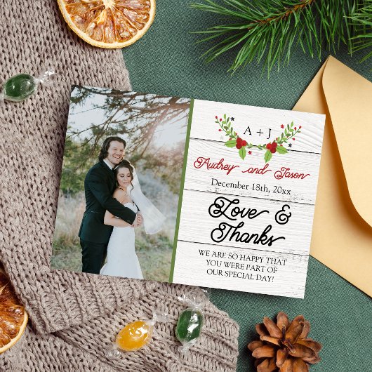 Vacances Joie Poinsettia Hiver Merci en bois