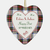 Vacances Jouées 1er Anniversaire Ornements de Noël (Droite)