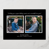 Vacances les plus agréables Black Buffalo Plaid Ph (Verso)