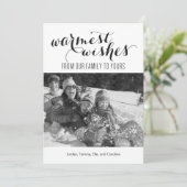 Vacances les plus chaudes Cartes photos de vacance (Debout devant)