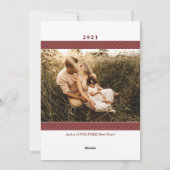 Vacances Les Plus Chaudes Wings Photo Carte Vacanc (Dos)