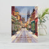 Vacances Lumineuses - Carte de Noël (Debout devant)