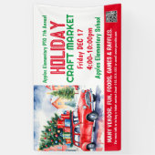 VACANCES Marché artisanal PTO PTA Bannière de l'ég (Vertical)