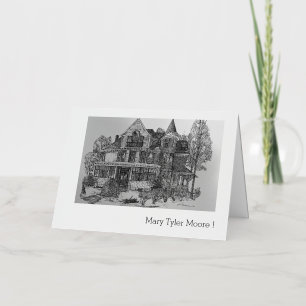 Vacances Métallisée Carte de voeux Mary Tyler Moore