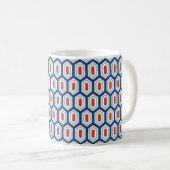 Vacances Moderne Géométrique Motif Café Mug (Devant droit)