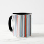 Vacances Moderne Grandes Café Mug (Devant gauche)