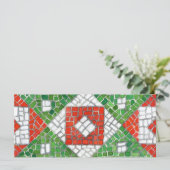 VACANCES MOSAIC 4x9 Carte plate / Horizontale (Debout devant)