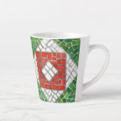 VACANCES MOSAIC Latte Mug (Droite)