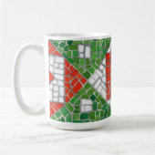 VACANCES MOSAÏQUE Tall White Mug (Gauche)