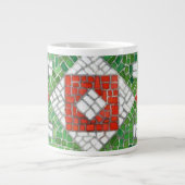 VACANCES MOSAÏQUES Big White Mug (Devant)