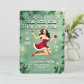 Vacances Noël Amies Fête Invitation (Debout devant)