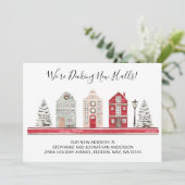 Vacances Nouvelle maison Faire-part de déménagemen (Debout devant)