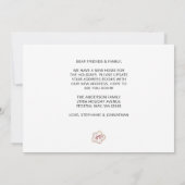 Vacances Nouvelle maison Faire-part de déménagemen (Dos)