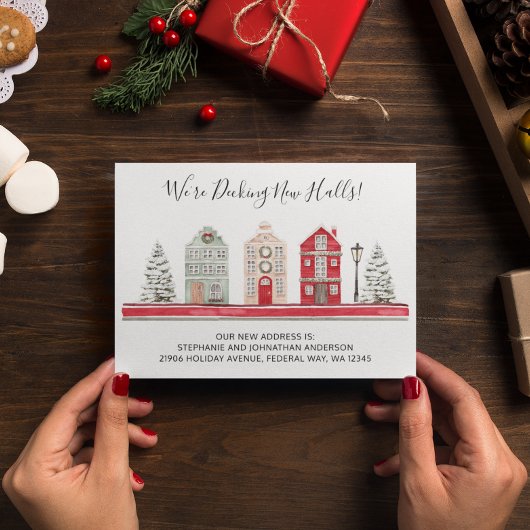 Vacances Nouvelle maison Faire-part de déménagemen