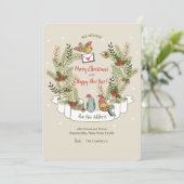 Vacances Oiseaux en Faire-part (Debout devant)