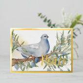 Vacances Peace Dove Olive Branch (Debout devant)