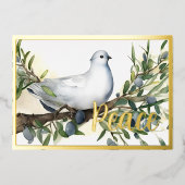 Vacances Peace Dove Olive Branch (Recto)