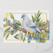 Vacances Peace Dove Olive Branch (Recto)