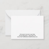 Vacances permanentes Smoky Mountain Cabine Carte p (Dos)