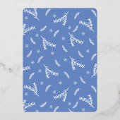 Vacances photo modernes "Joyeuses" (Verso)