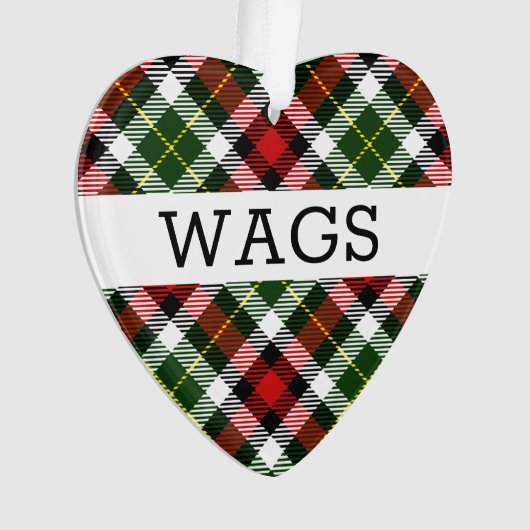 Vacances Plaid Nom de l'animal de compagnie Noël P (devant)